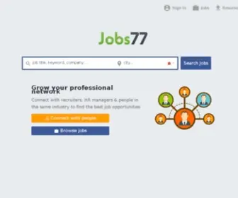 Bahrainjobs77.com(Bahrain Jobs) Screenshot
