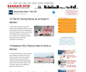 Bahrainofw.com(Community for Overseas Filipino Workers in Bahrain) Screenshot