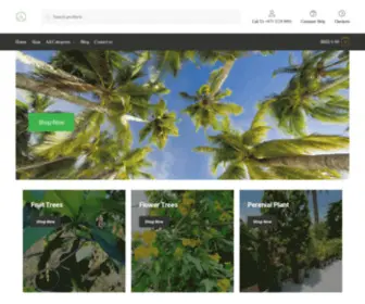 Bahrainplants.com(Online Plant Shop) Screenshot