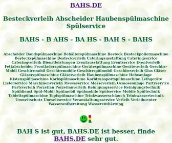 Bahs.de(Spülmobil) Screenshot