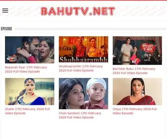 Bahutv.net(Watch Bahu Begum All Episodes Colors Tv Voot) Screenshot