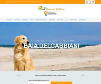 Baiadeigabbiani.com(CAMPING MAREMMA TOSCANA TUSCANY TOSKANA) Screenshot