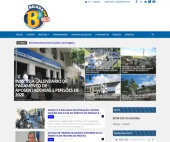 Baianafm.com.br(Rede) Screenshot