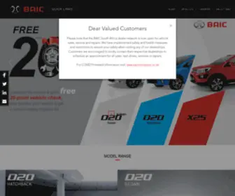 Baic.co.za(Baic) Screenshot