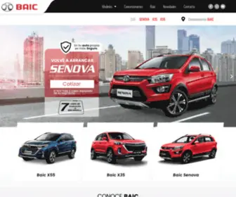 Baic.com.ar(BAIC Beijing Argentina) Screenshot