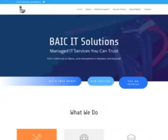 Baicmultimedia.com(BAIC IT Solutions) Screenshot