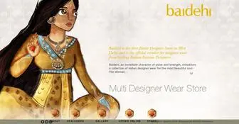 Baidehi.com(Multi Designer Wear Store) Screenshot