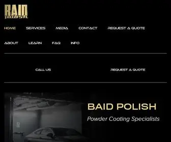 Baidpolish.com(Baid Polish) Screenshot