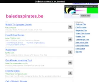 Baiedespirates.be(Mp3) Screenshot