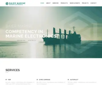 Baier-Marine.com(Baier Marine) Screenshot