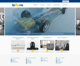 Baier-Michels.com(Competitive advantage through fastening technology) Screenshot