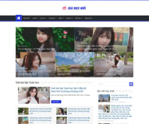 Baihocmoi.com(Bài học mới) Screenshot