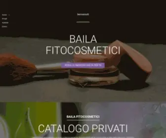 Baila.it(Fitocosmetici Baila) Screenshot