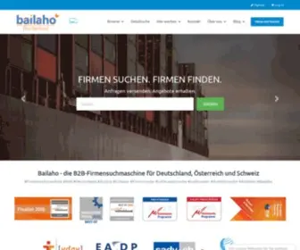 Bailaho.de(Bailaho B2B) Screenshot