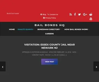 Bailbondshq.com(Bail Bonds HQ  ) Screenshot