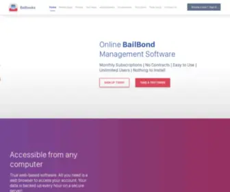 Bailbooks.com(Blocked by GeoIP Filter) Screenshot