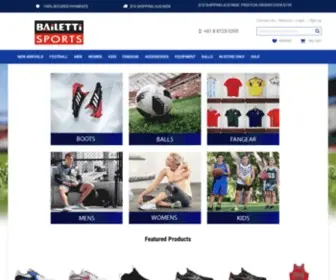 Bailettisports.com.au(We Know The Game) Screenshot