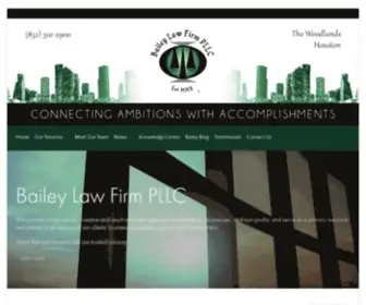 Bailey-Law-Firm.com(Bailey Law Firm) Screenshot