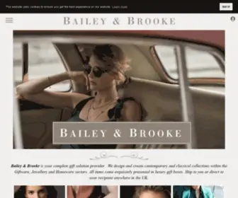 Baileyandbrooke.co.uk(Gifts) Screenshot