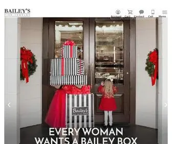Baileybox.com(Bailey's Fine Jewelry) Screenshot