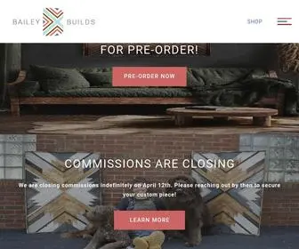 Baileybuilds.com(Bailey Builds) Screenshot