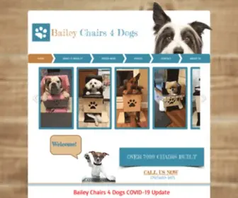 Baileychairs4Dogs.com(Bailey Chairs for dogs) Screenshot