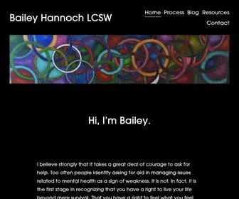 Baileyhannochlcsw.com(Bailey Hannoch LCSW) Screenshot