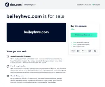 Baileyhwc.com(Bryan Chiropractor) Screenshot