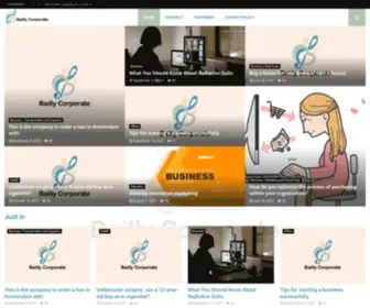 Bailly-Corporate.com(Bailly corporate) Screenshot