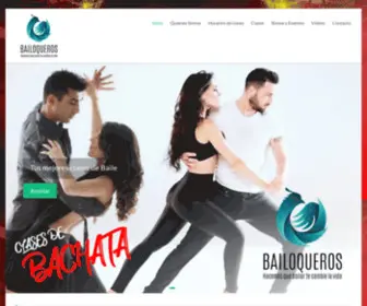 Bailoqueros.com(Bailoqueros) Screenshot