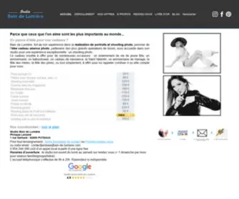 Bain-DE-Lumiere.com(Une idée de cadeau pour une femme) Screenshot