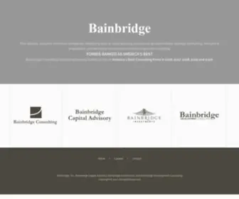 Bainbridge.com(Bainbridge Consulting) Screenshot