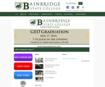 Bainbridge.edu(Bainbridge College) Screenshot