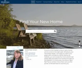 Bainbridgeandpoulsbo.com(Annita Baze Hansen) Screenshot