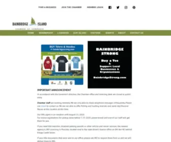 Bainbridgechamber.com(Bainbridge Chamber of Commerce) Screenshot