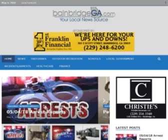 Bainbridgega.com(Your Local News Source) Screenshot