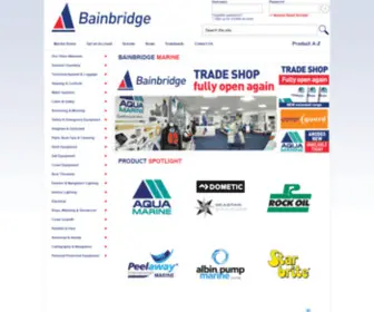 Bainbridgemarine.com(Bainbridge Marine) Screenshot
