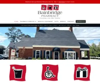 Bainbridgepharmacy.com(Bainbridge Pharmacy) Screenshot