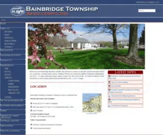 Bainbridgetwp.com(Bainbridge Township) Screenshot