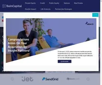 Baincapitalventures.com(Bain Capital Ventures) Screenshot