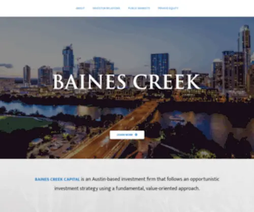 Bainescreek.com(Bainescreek) Screenshot