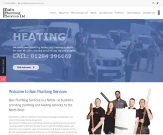 Bainplumbingservices.co.uk(Bain Plumbing Services) Screenshot