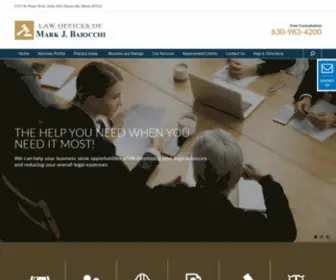 Baiocounsel.com(Naperville Law Firm) Screenshot