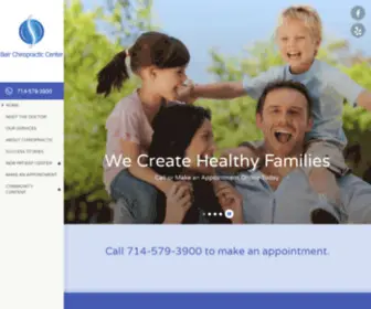 Bairchiropractic.com(Bair Chiropractic Center) Screenshot