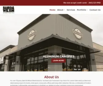 Bairdandwilson.com(Baird and Wilson) Screenshot