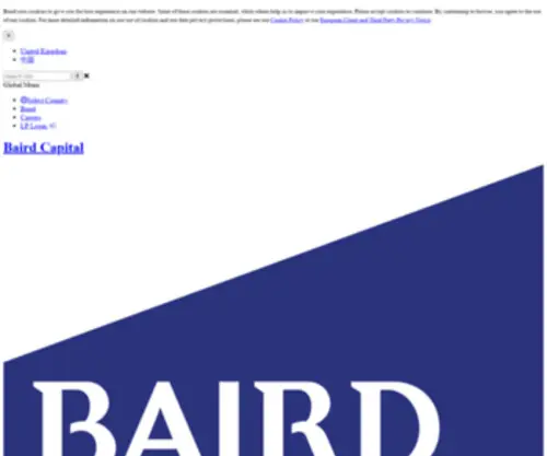 Bairdprivateequity.com(Venture Capital) Screenshot