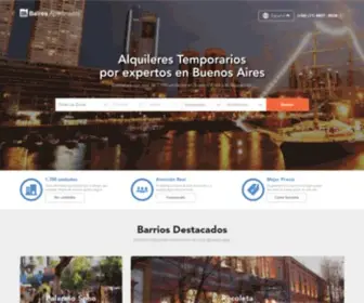 Bairesapartments.com(Apartamentos Buenos Aires para alquiler temporario) Screenshot