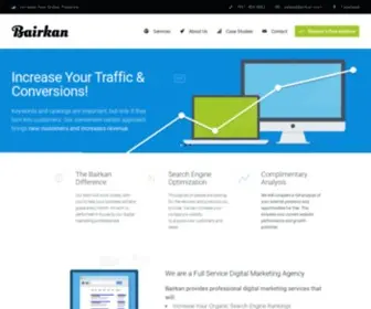 Bairkan.com(Digital Marketing and Development) Screenshot