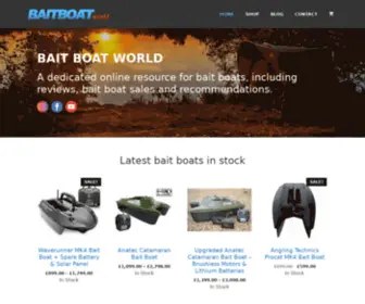 BaitboatWorld.co.uk(Bait Boats) Screenshot