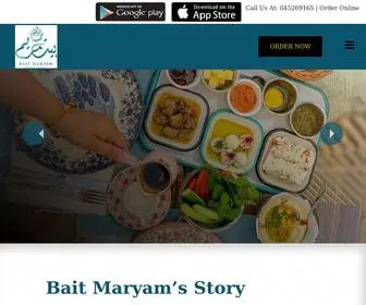 Baitmaryam.com(Bait Maryam) Screenshot